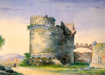 Graf van Caecilia Metella, Rome, Italië door Unbekannt