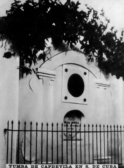 Graf van Capdevila in Santiago de Cuba, 1871, 1920s door Unbekannt