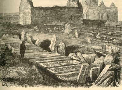 Graven van de Koningen, St. Orans Kapel en Iona Kathedraal, 1898 door Unbekannt