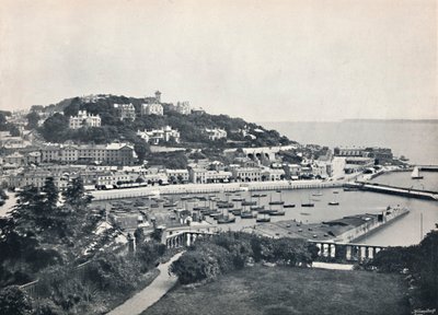 Torquay - Algemeen uitzicht vanaf Waldron Hill, 1895 door Unbekannt