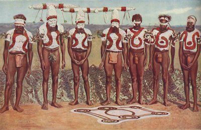 Totemistisch ritueel onder de Australische zwarten door Unbekannt