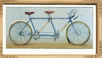 Touring Tandem door Unbekannt