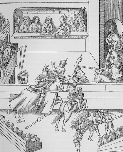 Toernooi van de Graaf van Warwick door Unbekannt