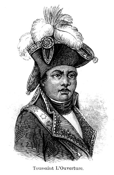 Toussaint Louverture, Haïtiaanse revolutionaire leider, 1873 door Unbekannt