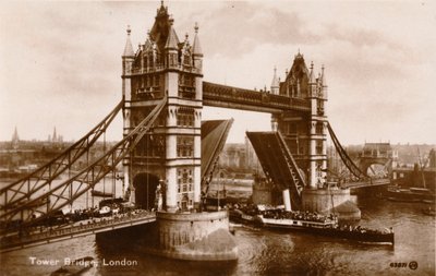 Tower Bridge, Londen door Unbekannt