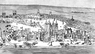 Tower of London, c1543, 1893 door Unbekannt