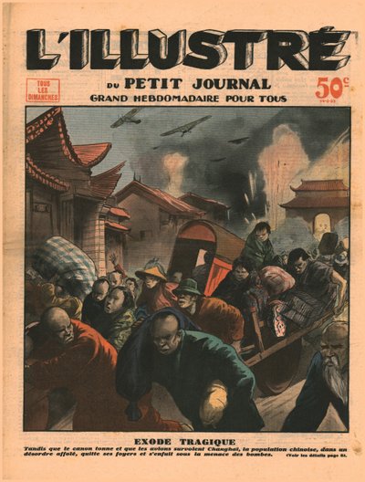 Tragische exodus, 1932 door Unbekannt