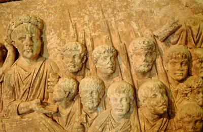 Trajanusreliëf, Romeins, 1e-2e eeuw na Christus door Unbekannt