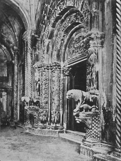 Trau - Vestibule van de kathedraal, 1913 door Unbekannt