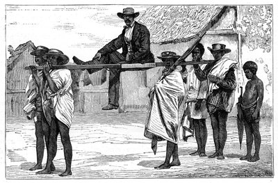 Reizen in Madagaskar, ca. 1890 door Unbekannt