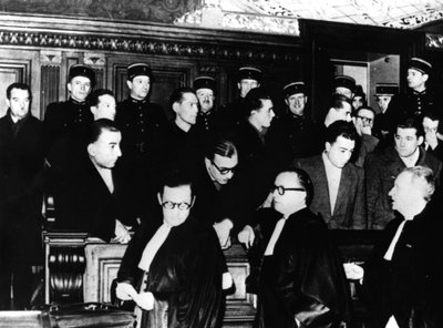 Proces van Franse leden van de Gestapo, Parijs, 1-12 december 1944 door Unbekannt