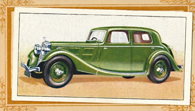 Triumph-Gloria Two-Litre Vitesse Saloon, c1936 door Unbekannt
