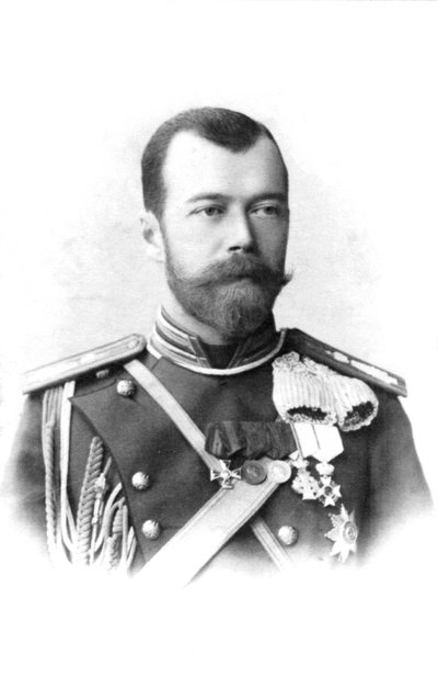 Tsaar Nicolaas II van Rusland, ca. 1900 door Unbekannt
