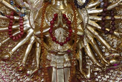 Tu An Boeddhistische tempel. Quan Am bodhisattva van mededogen of godin van Barmhartigheid, Saint-Pierre-en-Faucigny, Frankrijk door Unbekannt