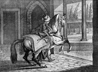 Arabisch zadelpaard van de Turkse Sultan, 1722, 1938 door Unbekannt