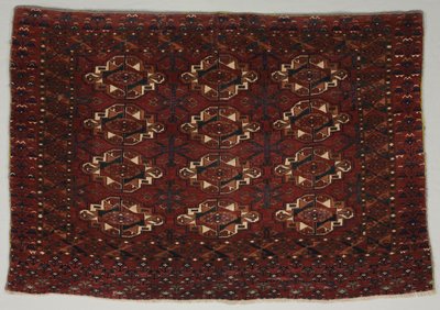 Turkmeense tas voorkant, 1800s door Unbekannt