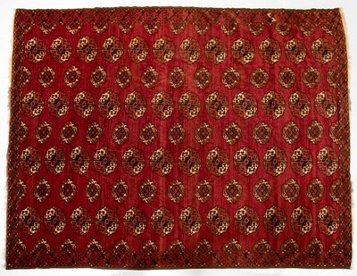 Turkmeens Hoofdtapijt, 1870s door Unbekannt