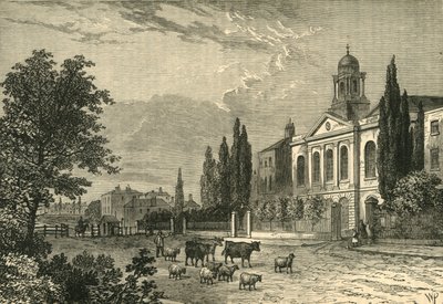 Tolweg in de Hampstead Road, en St. James