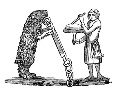 Getrainde beer, 14e eeuw, 1833 door Unbekannt