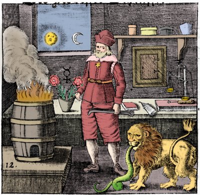 Twaalfde Sleutel van Basil Valentine, 1651 door Unbekannt