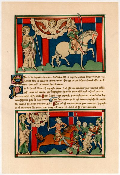 Twee van de Ruiters van de Apocalyps door Unbekannt
