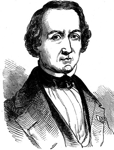 UJJ Leverrier, Franse astronoom die de positie van planeet Neptunus berekende in 1846-1847 door Unbekannt