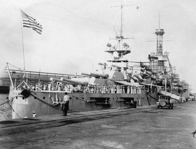 Amerikaanse marineoorlogsschepen, marinewerf, Balboa, Panama, 1931 door Unbekannt