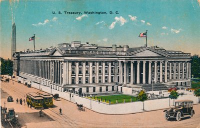 U.S. Treasury, Washington, DC, ca. 1920s door Unbekannt