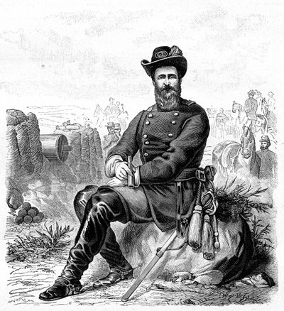 Ulysses S. Grant, 19e-eeuwse Amerikaanse soldaat en staatsman, 1900 door Unbekannt