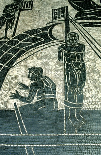 Ulysses en de sirenen, 2e eeuw na Christus door Unbekannt