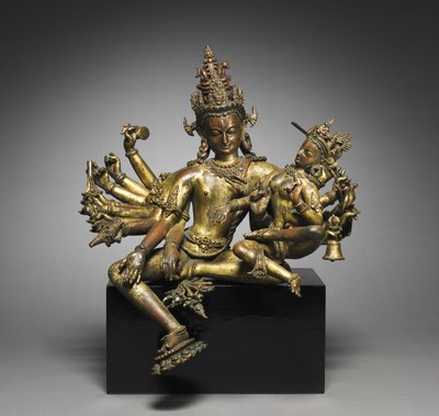 Uma-Maheshvara, 1300s door Unbekannt
