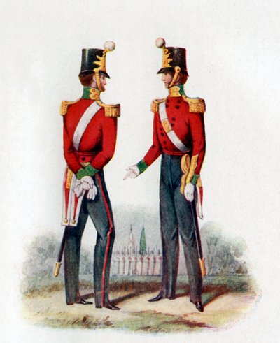 Uniform van het 19e Regiment, 1848, 1904 door Unbekannt