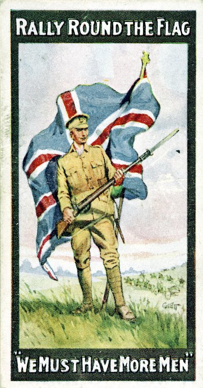 Verenigd Koninkrijk: Sigarettenkaarten - WW1 Werving door Unbekannt