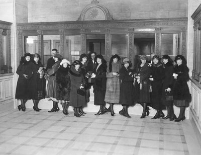 Verenigde Staten: ca. 1926 Een Groep Vrouwen bij de 