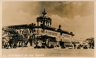Universiteit van Sto. Tomas, c1940 door Unbekannt