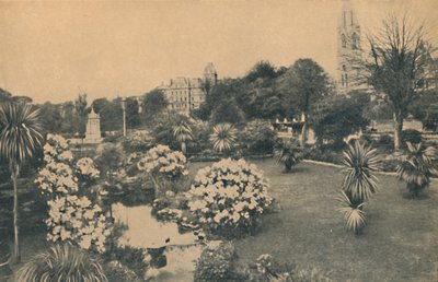 Bovenste plezier tuinen in rododendron tijd, 1929 door Unbekannt