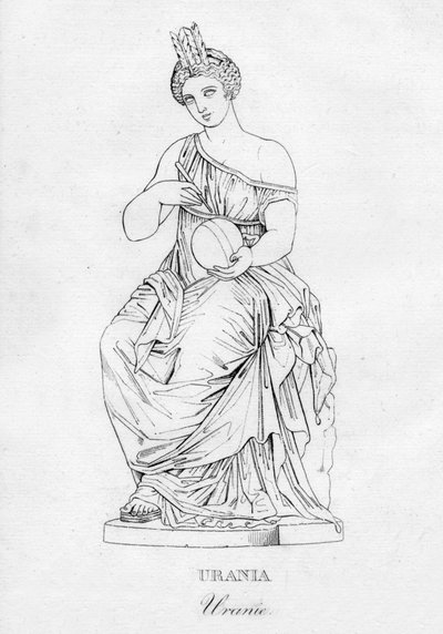 Urania Uranie, ca. 1850 door Unbekannt