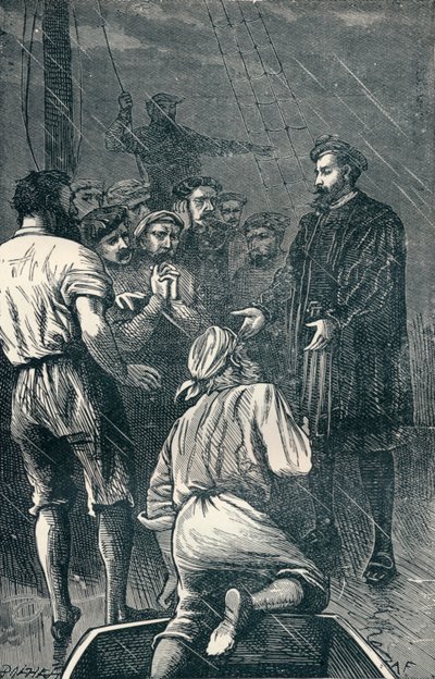 Vasco da Gama Weigert Weer Terug te Keren, 1904 door Unbekannt