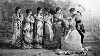 Vaslav Nijinsky, Russische balletdanser, in L