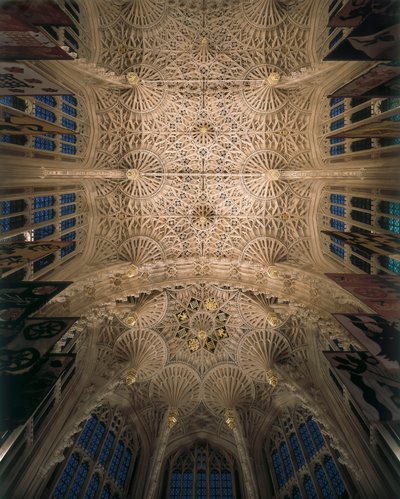 Gewelf van de Henry VII-kapel, Westminster Abbey, Londen door Unbekannt