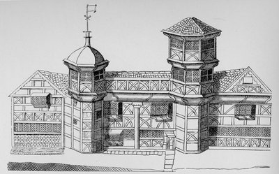 Vaux Hall Landhuis door Unbekannt