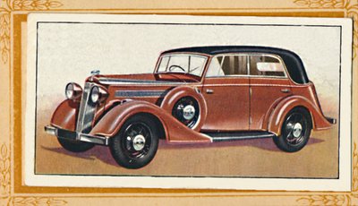 Vauxhall Big Six Wingham Cabriolet, ca. 1936 door Unbekannt