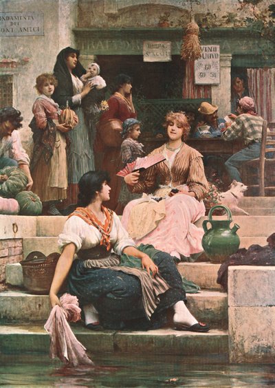 Venetianen, 1885, ca. 1902 door Unbekannt