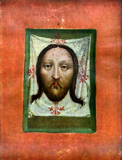 Vera Icon, achterpaneel van de Weense Madonna door Unbekannt