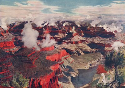 Vermilion Kliffen en Enorme Diepten van een Ongeëvenaard Wonderland, ca. 1935 door Unbekannt