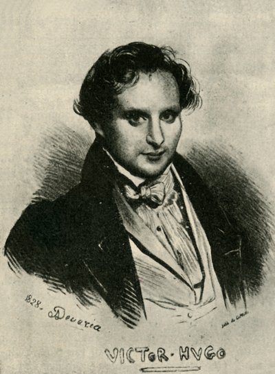 Victor Hugo, 1828, 1902 door Unbekannt