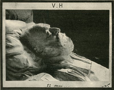 Victor Hugo na de dood, 1885 door Unbekannt