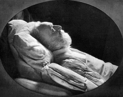 Victor Hugo, Franse auteur, op zijn sterfbed, 22 mei 1885 door Unbekannt