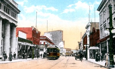 Victoria Avenue, Fort William Thunder Bay, Ontario, Canada, ca. 1900 door Unbekannt