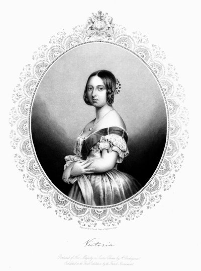 Victoria, Koningin van Groot-Brittannië en Ierland door Unbekannt